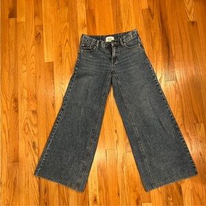 BDG wide-leg dark blue wash jeans by Urban Outfitters